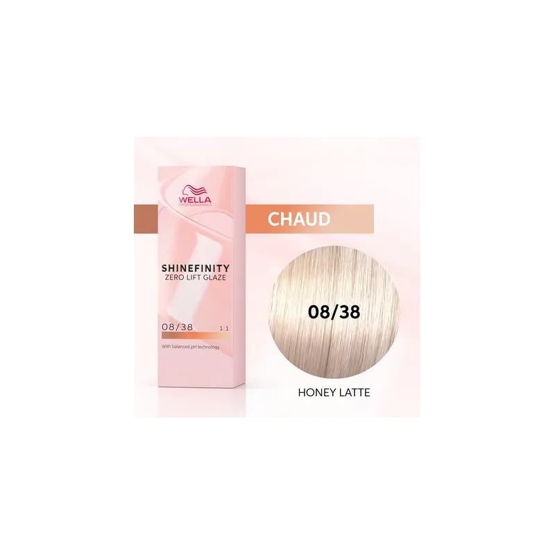 SHINEFINITY 08/38 WELLA 60ml, Mon Produit Coiffure