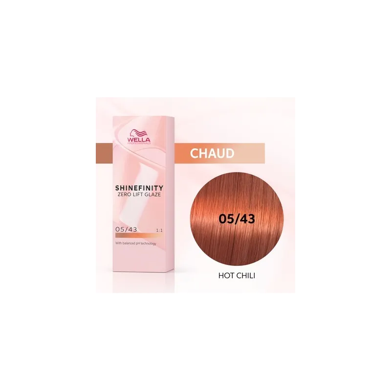 SHINEFINITY 05/43 WELLA 60ml, Mon Produit Coiffure