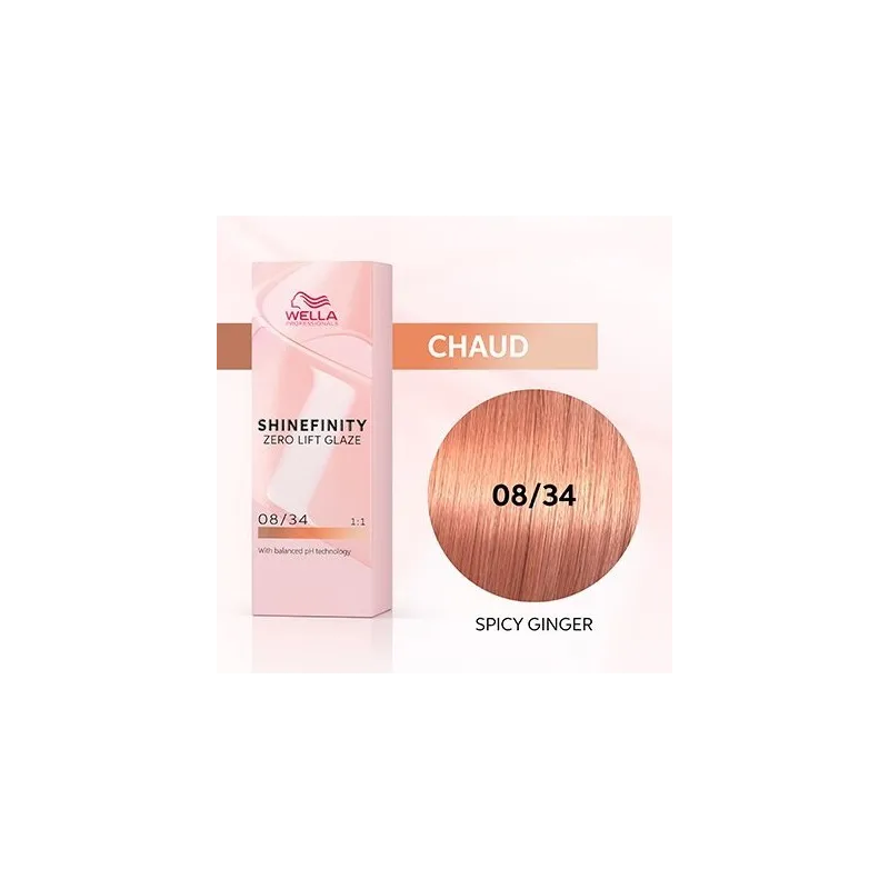 SHINEFINITY 08/34 WELLA 60ml, Mon Produit Coiffure