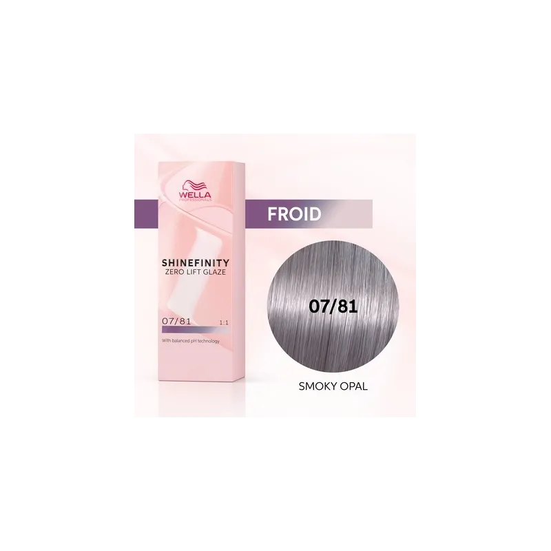 SHINEFINITY 07/81 WELLA 60ml, Mon Produit Coiffure
