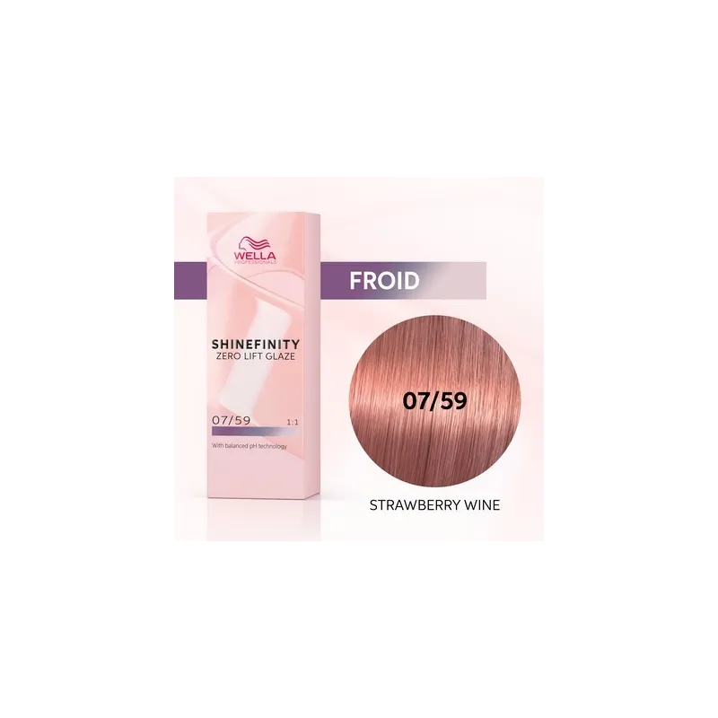 SHINEFINITY 07/59 WELLA 60ml, Mon Produit Coiffure
