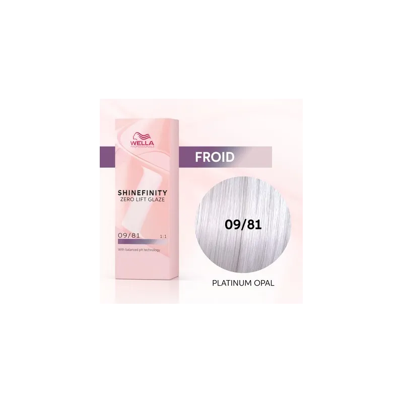 SHINEFINITY 09/81 WELLA 60ml, Mon Produit Coiffure