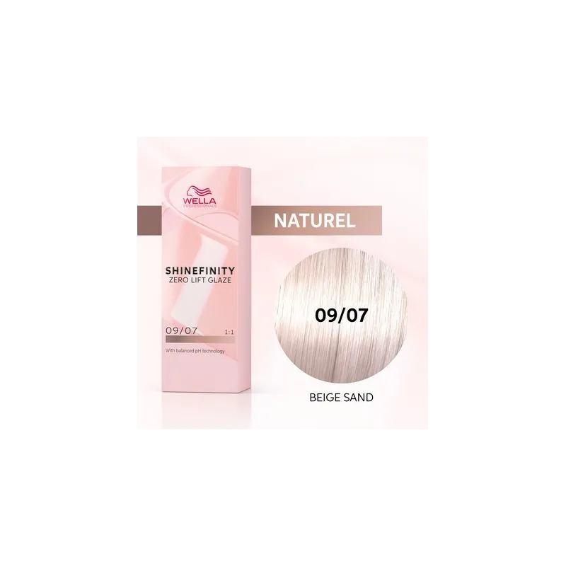 SHINEFINITY 09/07 WELLA 60ml, Mon Produit Coiffure