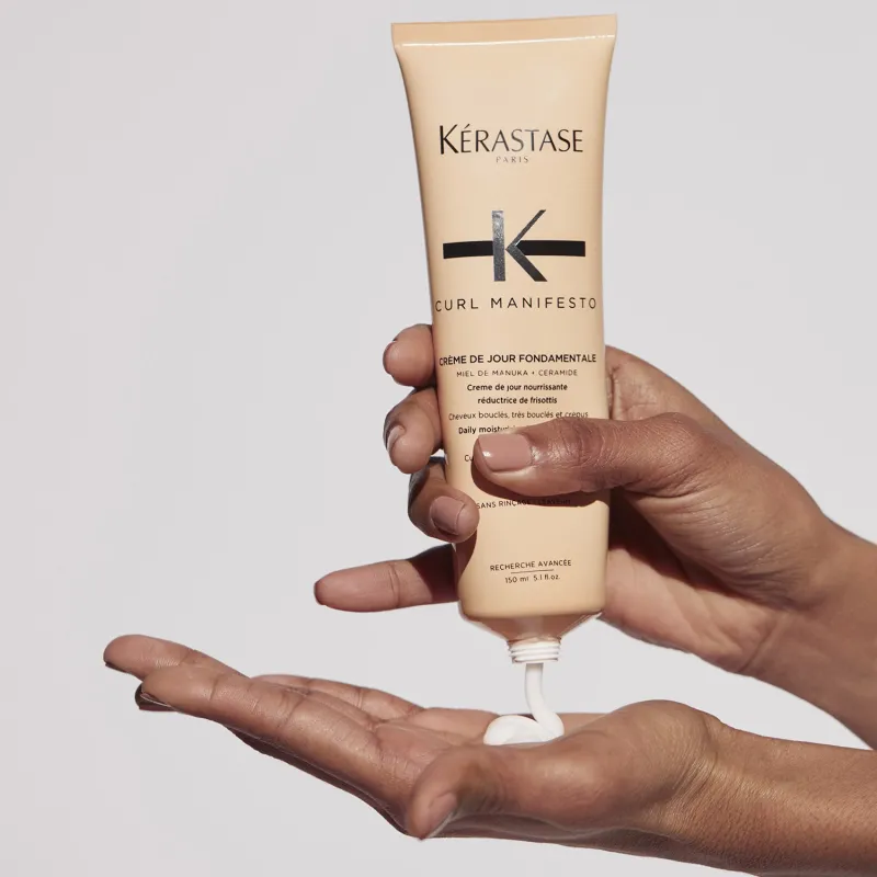 Crème de Jour Fondamentale Curl Manifesto Kérastase 150ml, Mon Prod...