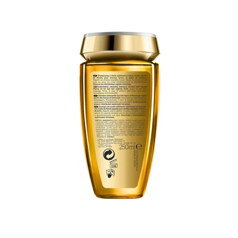 Bain Elixir Ultime Kérastase 250ml, Mon Produit Coiffure