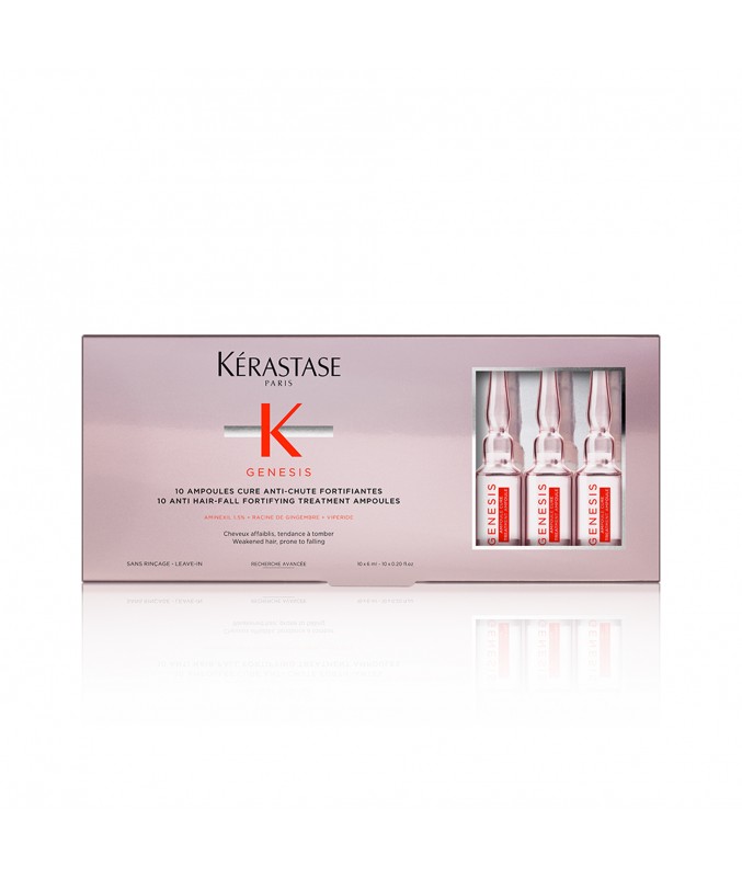 Ampoules Cure AntiChute Fortifiantes Genesis Kérastase 10X6ml, Mon...