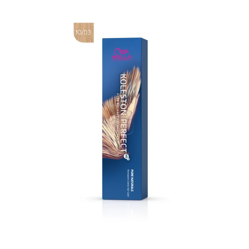 KOLESTON PERFECT ME+ Pure Naturals marron clair 10/03 WELLA 60ml, M...