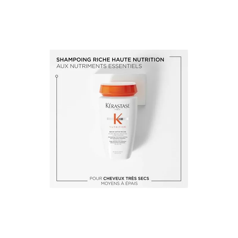 Bain Satin Riche Nutritive Kérastase 250ml, Mon Produit Coiffure