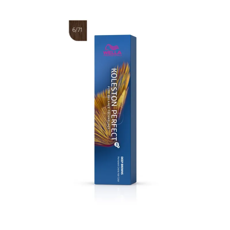 KOLESTON PERFECT ME+ Deep Browns marron fonce 6/71 WELLA 60ml, Mon ...