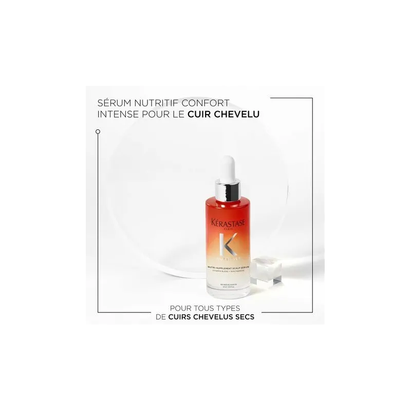 Sérum Nutritif Confort Intense Cuir Chevelu Nutri-Supplement Scalp ...