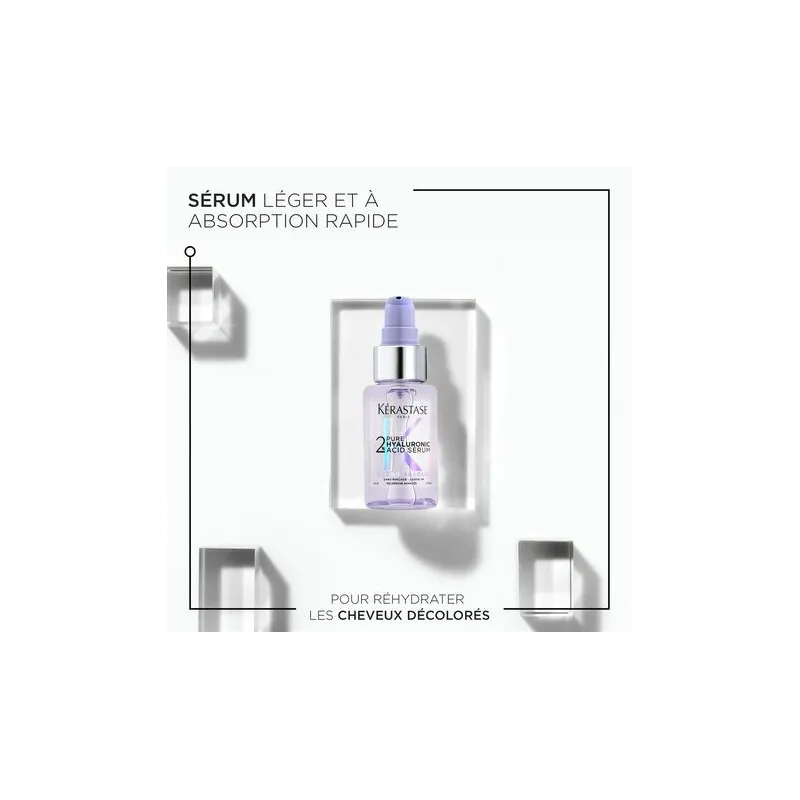 Serum Réparateur Hydratant 2% Acide Hyaluronique Blond Absolu Kéras...