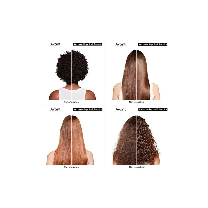 Shampooing Réparateur Absolut Repair Molecular Série Expert L'Oréal...