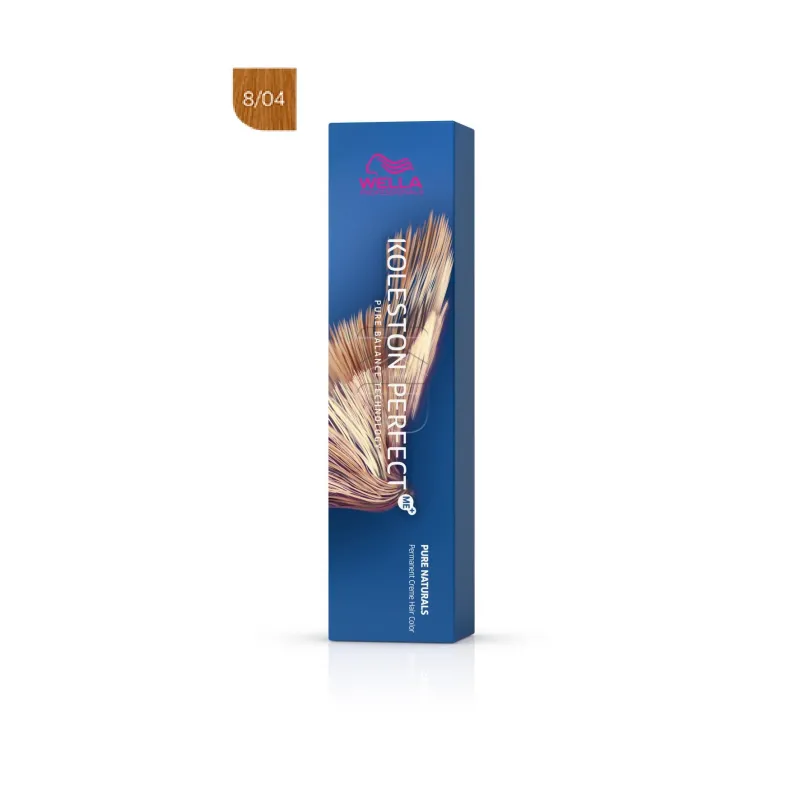 KOLESTON PERFECT ME+ Pure Naturals marron clair 8/04 WELLA 60ml, Mo...