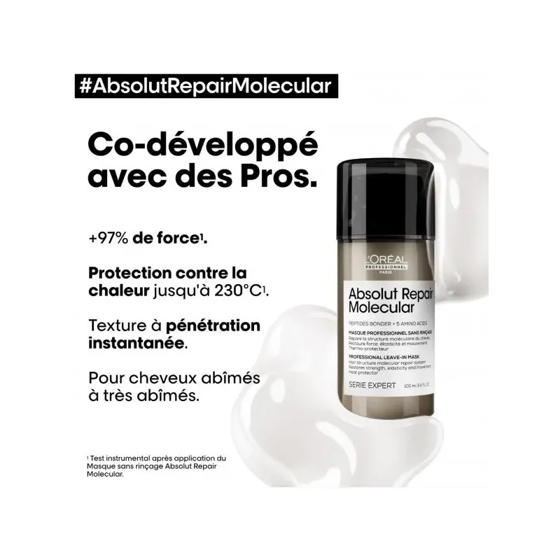 Masque Réparateur Sans Rinçage Absolut Repair Molecular Série Exper...