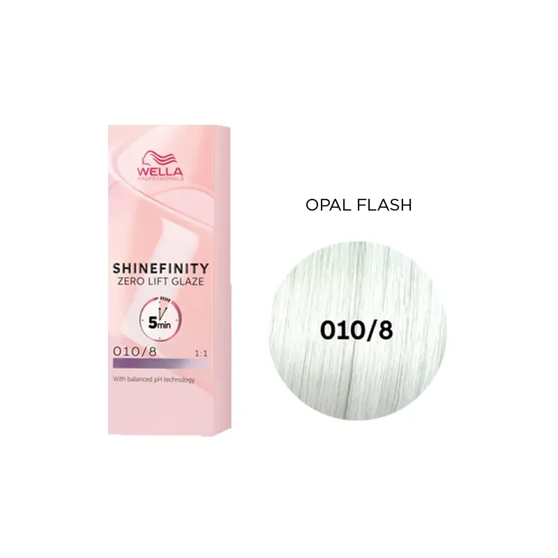 SHINEFINITY 010/8 WELLA 60ml, Mon Produit Coiffure
