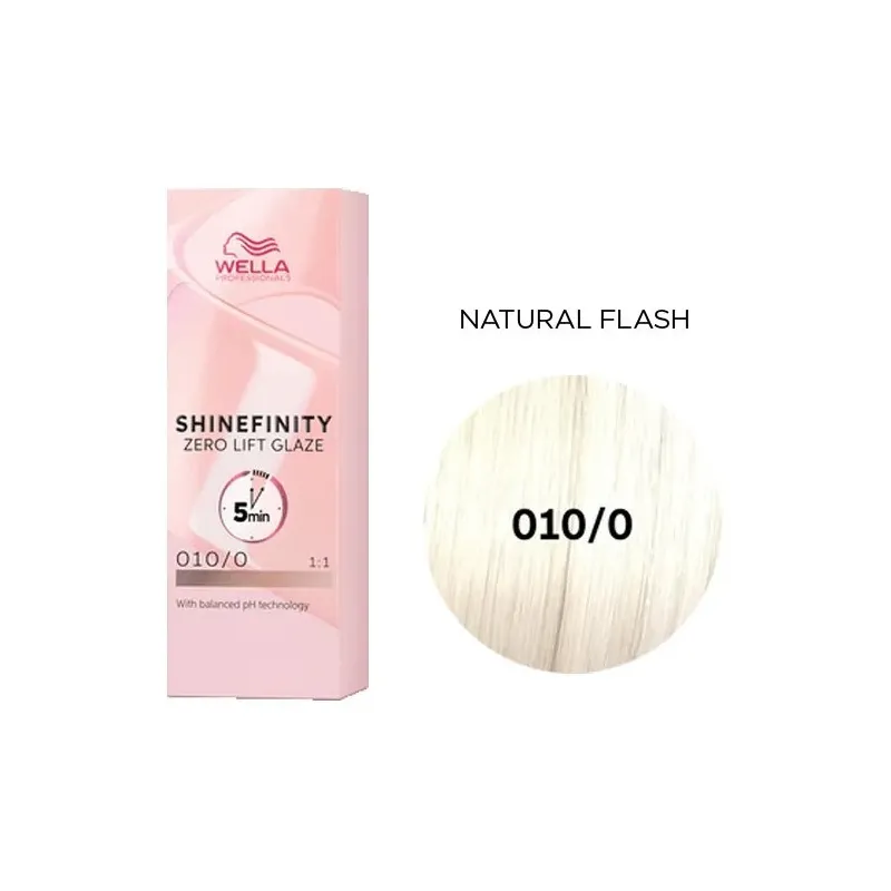 SHINEFINITY 010/0 WELLA 60ml, Mon Produit Coiffure