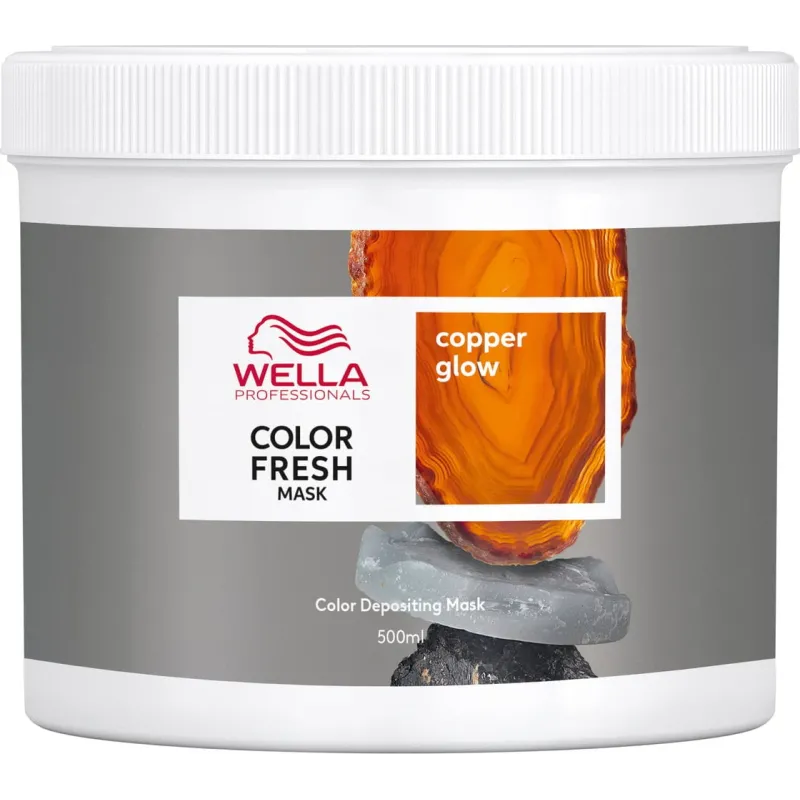 Masque Colorant Color Fresh Mask Copper Glow Wella 500ml, Mon Produ...