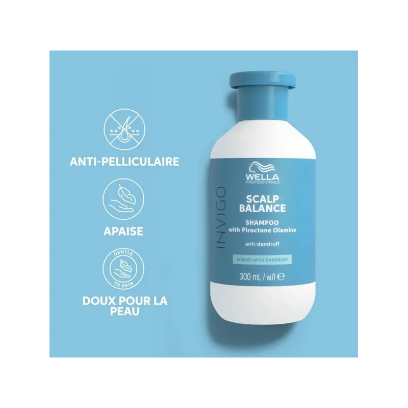 Shampooing Cuir Chevelu à Pellicules Scalp Balance INVIGO WELLA 300...