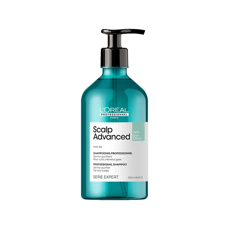 Shampooing Scalp Advanced Dermo-Purifiant Anti-Gras Série Expert L'...