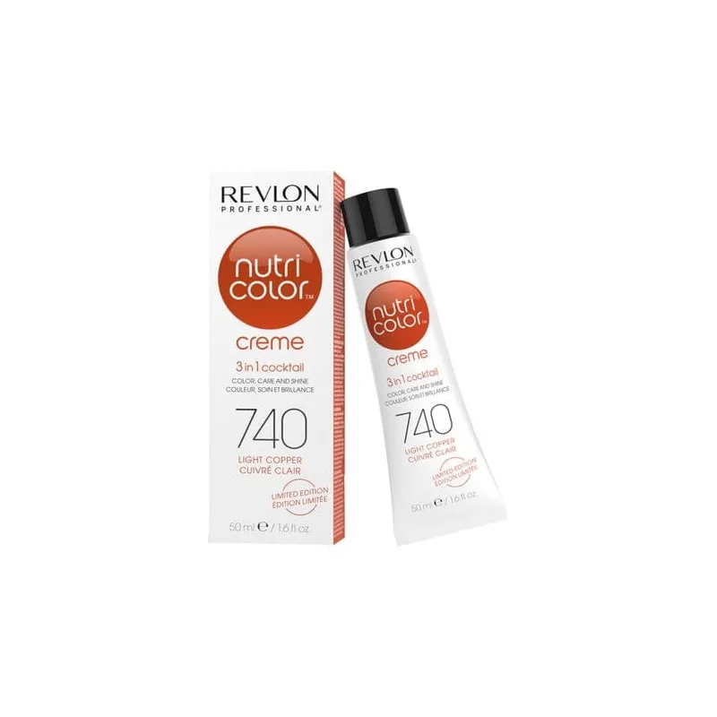 Nutri Color Crème 740 ( cuivré clair) Revlon 50ml, Mon Produit Coif...