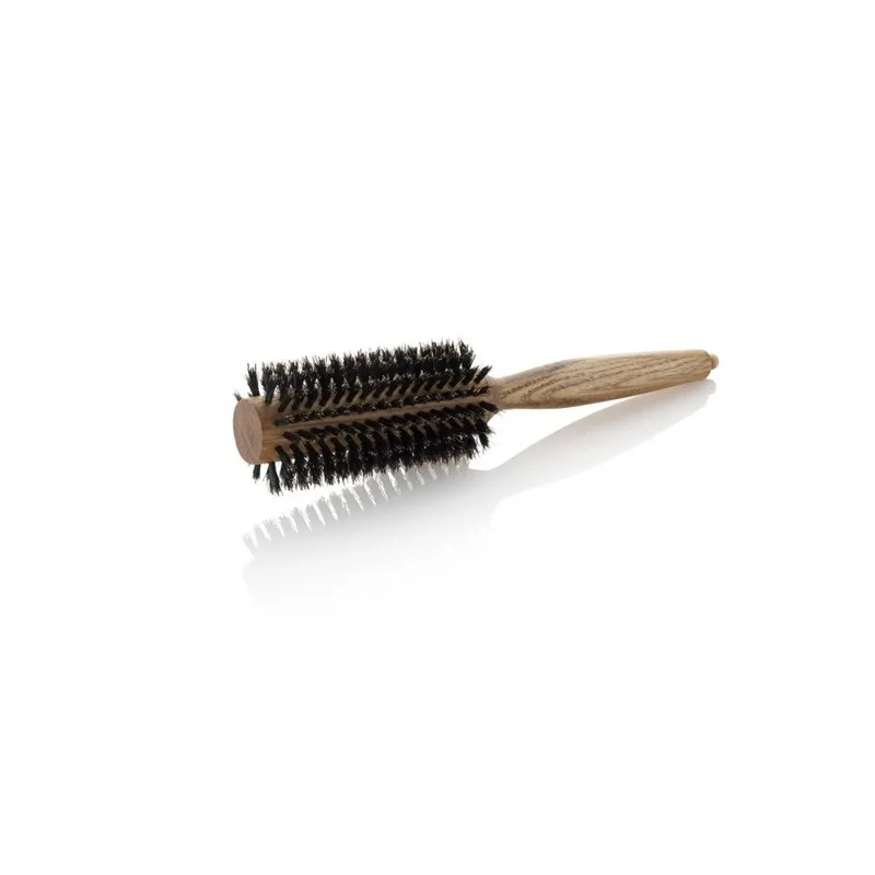 Brosse à Cheveux Ronde en Bois de Hêtre Natural Wood 50MM XANITALIA...