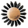 Brosse à Cheveux Ronde en Bois de Hêtre Natural Wood 55MM XANITALIA...