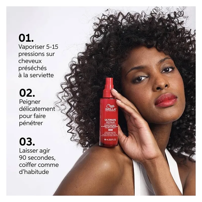 Soin Miracle Revitalisant ULTIMATE REPAIR WELLA 185ml, Mon Produit ...
