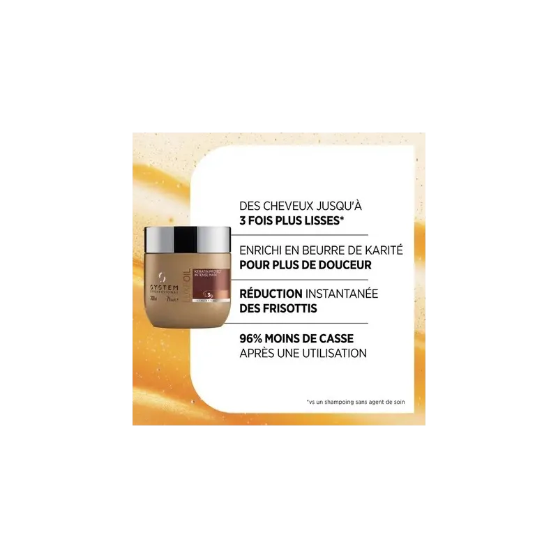 Masque Intense Keratin Restore LUXEOIL L3I System Professional 200m...