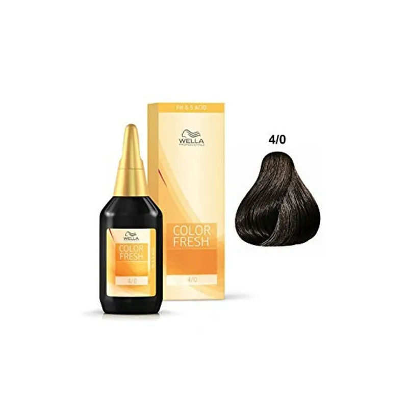 COLOR FRESH 4/0 Coloration Temporaire WELLA 75ml, Mon Produit Coiffure
