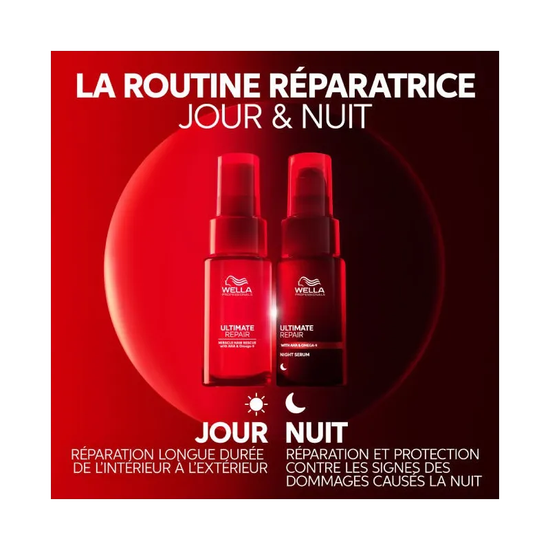 Sérum de Nuit ULTIMATE REPAIR WELLA 95ml, Mon Produit Coiffure