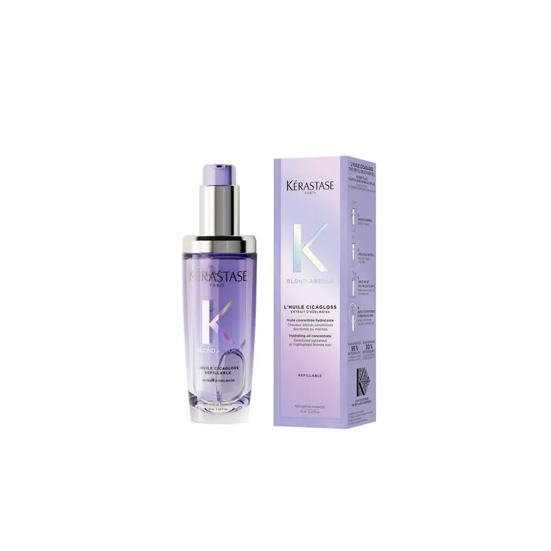 Huile Cicagloss Rechargeable Blond Absolu Kérastase 75ml, Mon Produ...