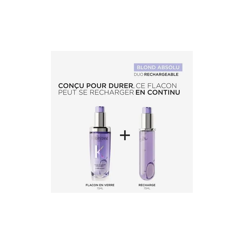 Huile Cicagloss Rechargeable Blond Absolu Kérastase 75ml, Mon Produ...