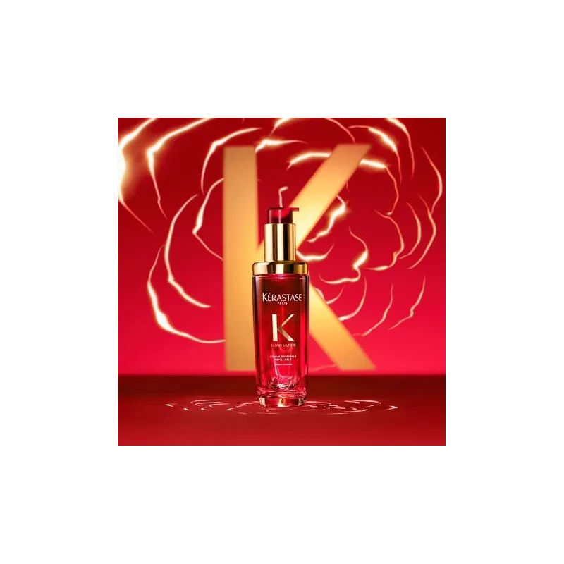 Huile Originale Rechargeable ROUGE Edition Elixir Ultime Kérastase ...