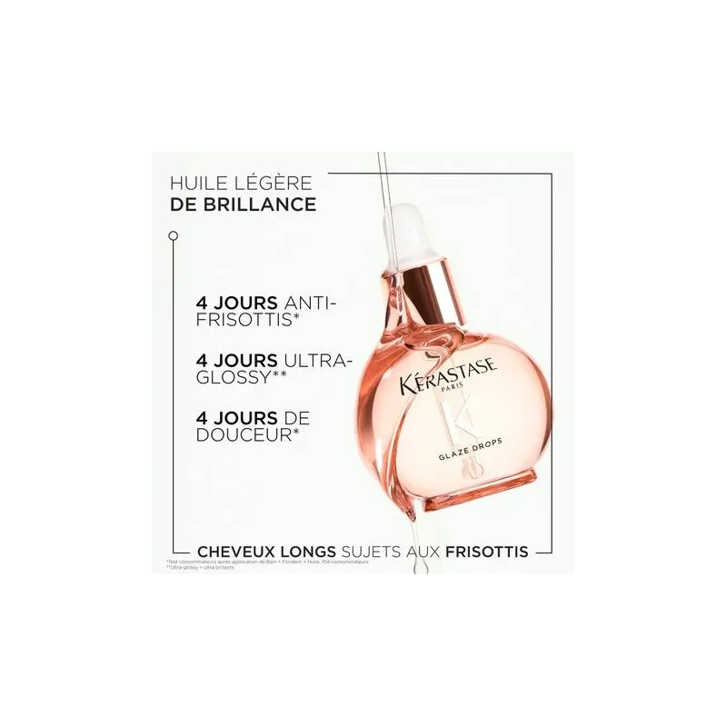 Huile Glaze Drops Gloss Absolu Kérastase 45ml, Mon Produit Coiffure
