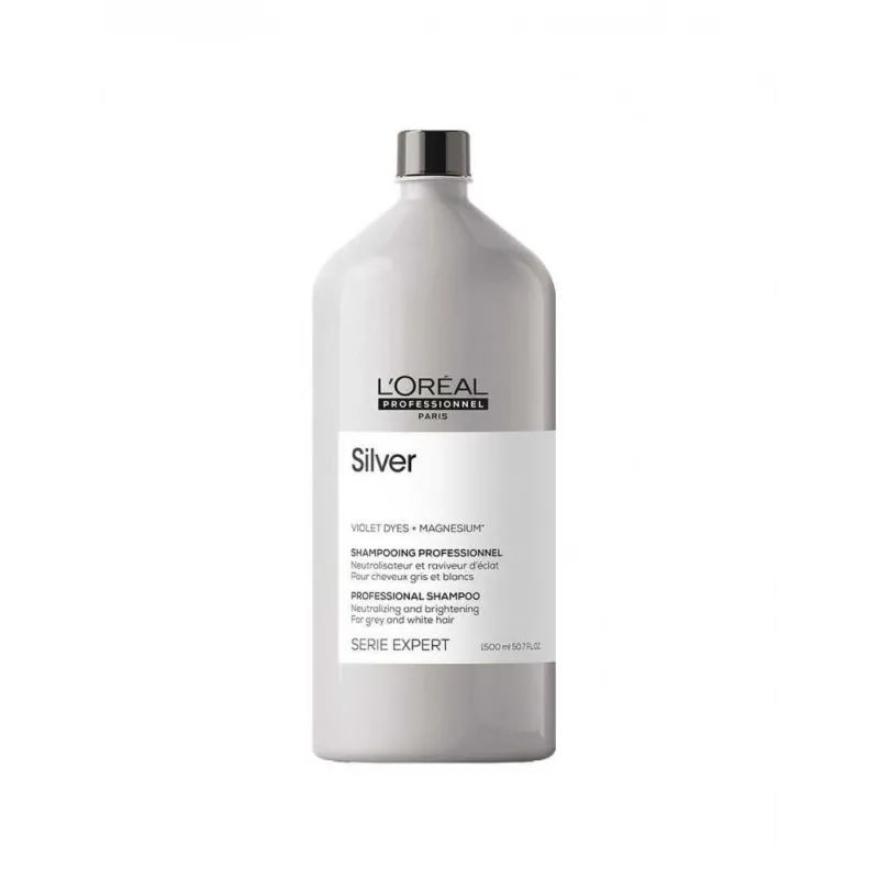 Shampooing Silver Série Expert L'Oréal Professionnel 1500ml, Mon Pr...