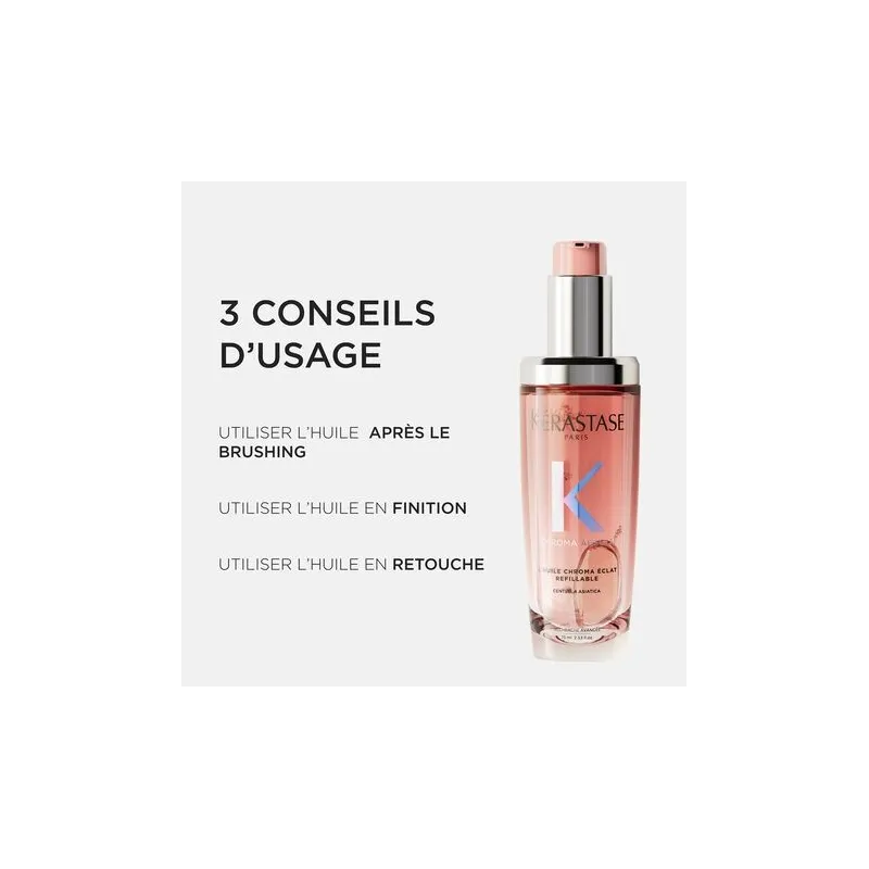 Huile Chroma Eclat Rechargeable Chroma Absolu Kérastase 75ml, Mon P...