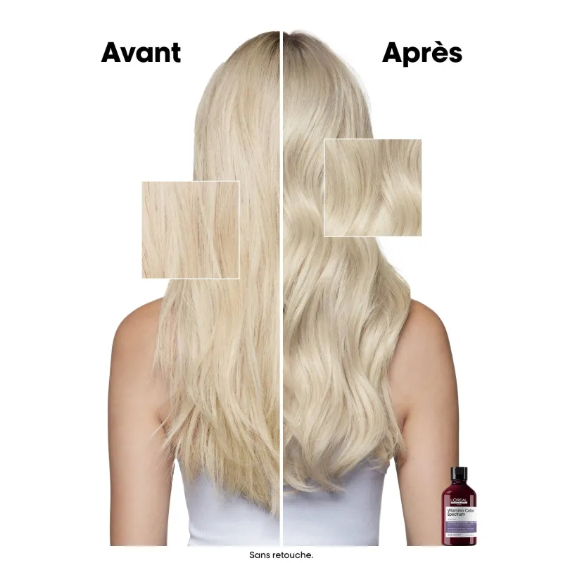 Shampooing Neutralisant Violet Vitamino Color Spectrum Série Expert...
