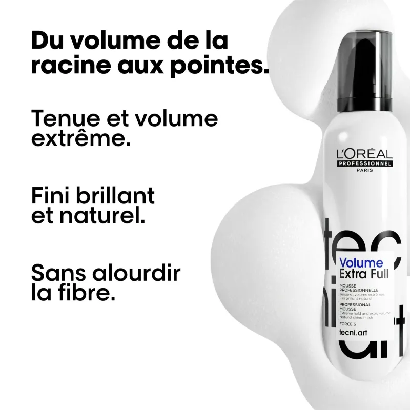 Mousse Volume Extra Full Tecni.Art L'Oréal Professionnel 250ml, Mon...