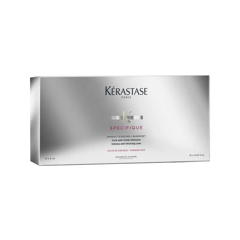 Cure Anti-Chute Intensive Aminexil Spécifique Kérastase 10X6ml, Mon...
