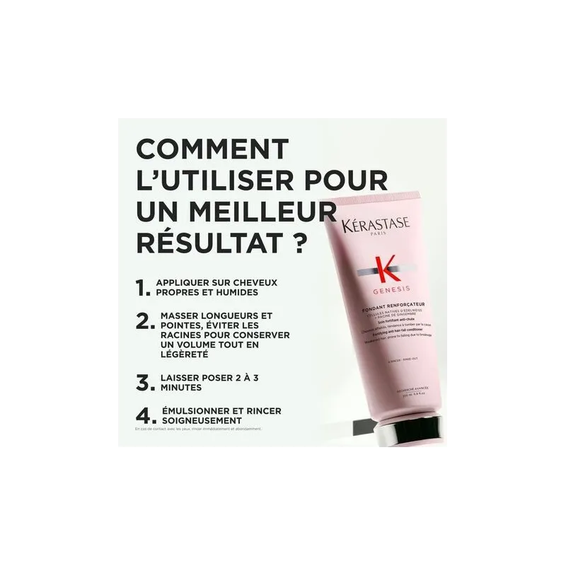 Fondant Renforçateur Genesis Kérastase 200ml, Mon Produit Coiffure
