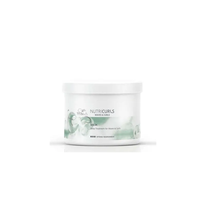 Masque Waves And Curls Cheveux Bouclés et Ondulés NUTRICURLS WELLA ...