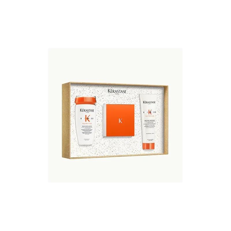 Coffret Cadeau Nutritive Soins Pour Cheveux Secs Nutritive Kerasata...