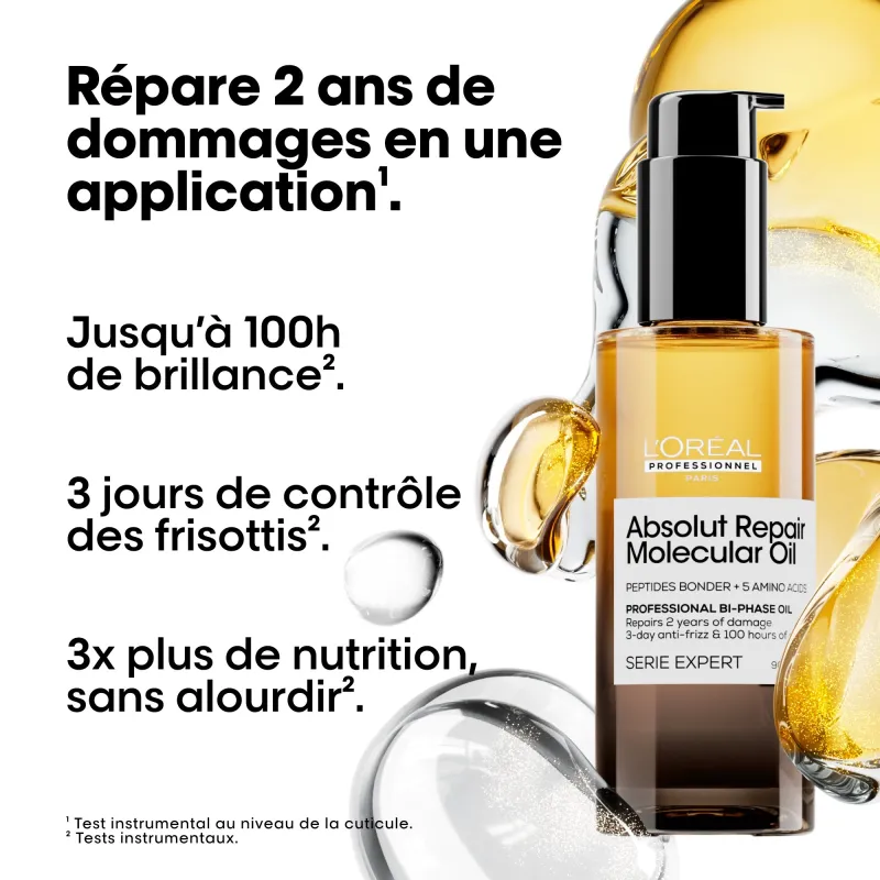 Huile Bi-Phase Réparatrice Oil Absolut Repair Molecular Série Exper...