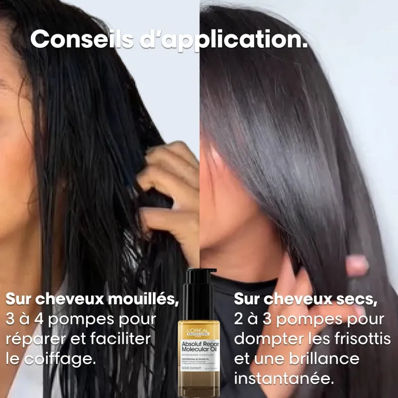 Huile Bi-Phase Réparatrice Oil Absolut Repair Molecular Série Exper...