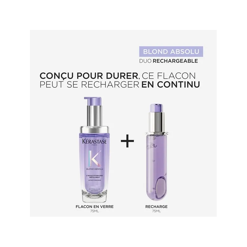 Recharge Huile Cicagloss Blond Absolu Kérastase 75ml, Mon Produit C...