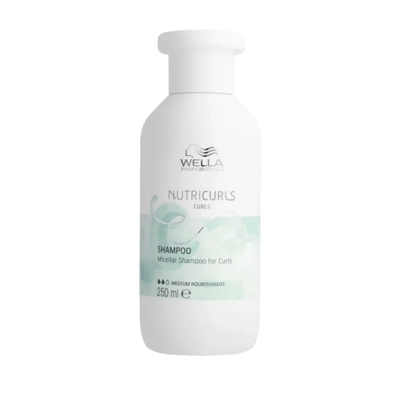Shampooing Curls Cheveux Bouclés NUTRICURLS WELLA 250ml, Mon Produi...