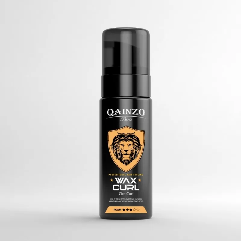 Mousse Coiffante Pour Boucles Wax Curl Qainzo 150ml, Mon Produit Co...