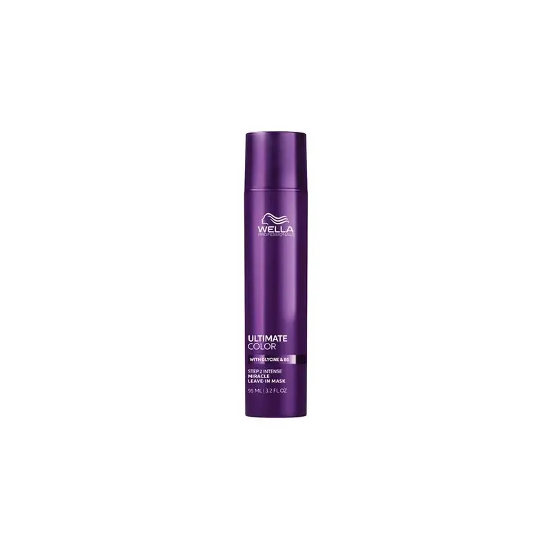 Masque Miracle Sans Rinçage ULTIMATE COLOR WELLA 95ml, Mon Produit ...