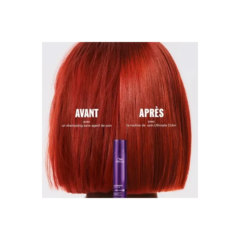 Masque Miracle Sans Rinçage ULTIMATE COLOR WELLA 30ml, Mon Produit ...