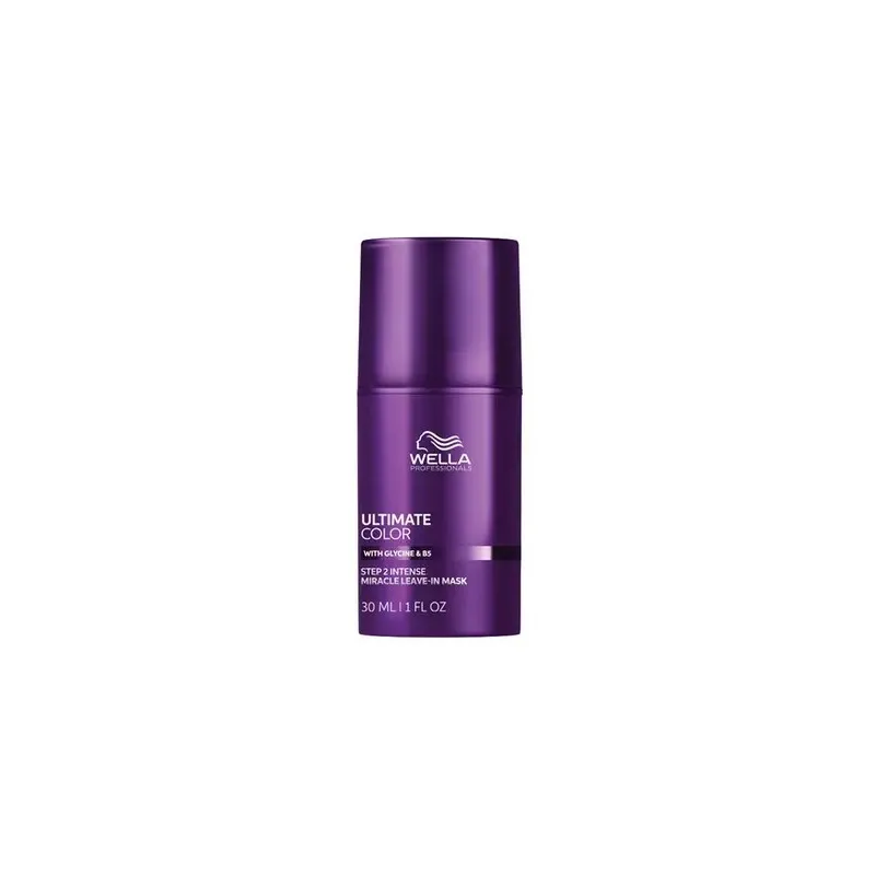Masque Miracle Sans Rinçage ULTIMATE COLOR WELLA 30ml, Mon Produit ...